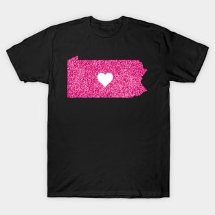 Pink Pennsylvania T-Shirt